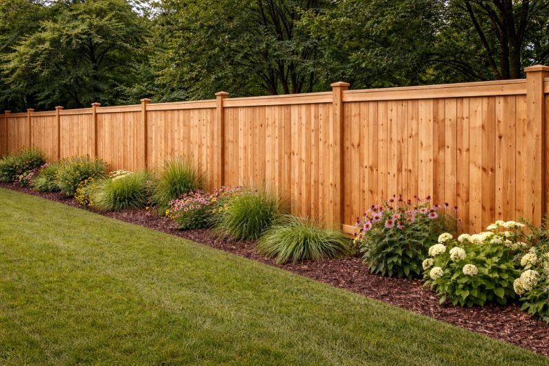Cedar Fence Replacement in Sacramento, CA