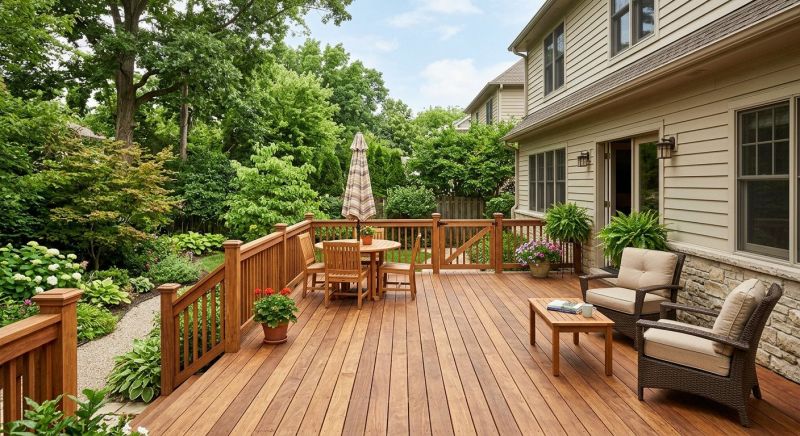 Floating Deck Installation in Worcester, MA