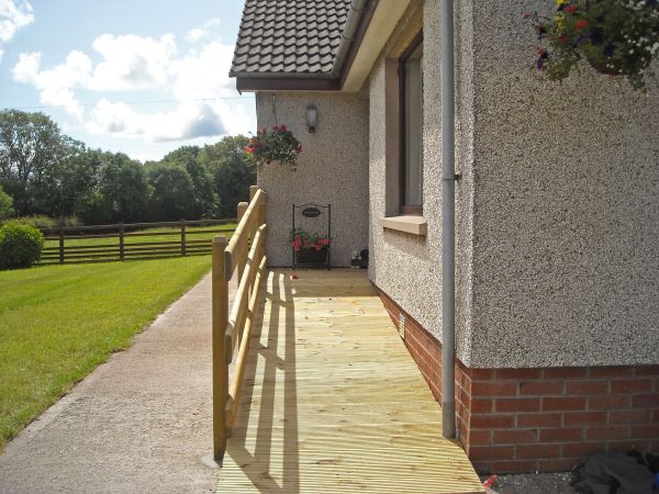 Home Ramp Construction